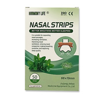 Nouvelles Bandes Nasales en Gros, Patchs Nasaux Parfum Menthe et Lavande, en Boîte, Respirants, Couleur Chair