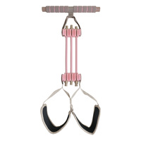 Pedal de Ejercicio con Tubos Antirrotura, Equipo de Entrenamiento para el Hogar, Asistencia para Abdominales, Cintura, Brazos, Piernas y Pilates