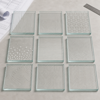 Verre de sécurité feuilleté trempé sérigraphié en céramique, sur mesure et design personnalisé pour façade architecturale