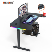 Bureau d'ordinateur de Style Racing Offre Spéciale, Table de bureau pour joueur, bureau réglable