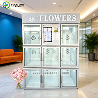 Distributeur automatique de fleurs à écran tactile haut de gamme pour hall d'exposition