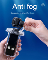 Étui étanche pour DJI Osmo Pocket 4, matériau PC, boîtier de plongée sous-marine, accessoires photographiques