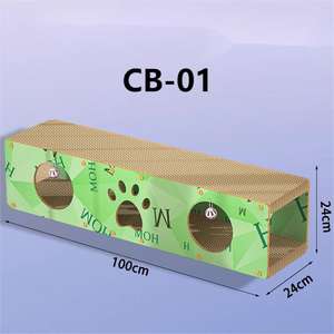 Papan gores kucing hewan peliharaan tahan lama lapisan ganda ukuran besar kustom papan garuk kucing dengan harga murah - Product Image 6