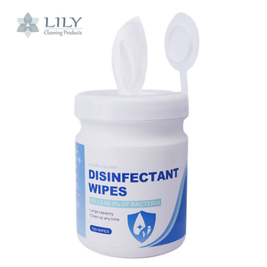 Lingettes OEM pour mains <span class=keywords><strong>et</strong></span> surfaces, sans alcool, 160 lingettes en boîte, lingettes humides 14x18cm, non tissées, pour nettoyer à tout moment - Product Image 5