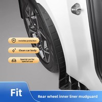 Protector de Salpicaduras Interior de Plástico para Puerta Trasera para Geely Boyue L 2025
