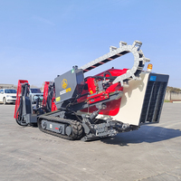 Machine de forage directionnel horizontal mini Goodeng GS50-LS Chine, 50 kN, pour la pose de câbles à fibres optiques