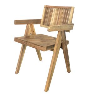 Silla de Madera de Olmo Antigua para Cafetería, Restaurante, Comedor, Sala de Estar - Product Image 1