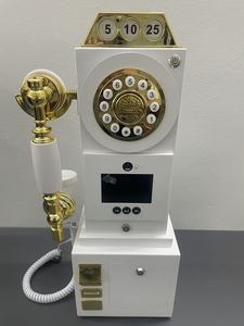 Téléphone Livre d'Or Rétro Style Britannique Vintage pour Cabine Photo de Mariage, avec Vidéo HD 1080P et Audio, et Fonction Caméra Vidéo - Product Image 6