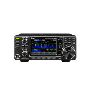 Icom-Transceptor de Radio Aficionado, Pantalla Táctil, Alcance de Espectro, ATU, 100W, HF, 50MHz - Product Image 1