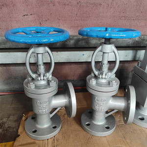 Vanne à boisseau angulaire industrielle J44B pour ammoniac, DN100, vanne à angle droit pour applications liquides et cryogéniques d'ammoniac - Product Image 3