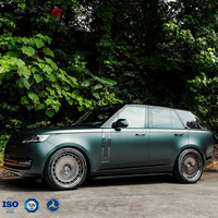 Jantes forgées en deux parties, sûres et polies, 22, 23, 24 pouces, 5x120, 5x4.72, cinq trous, pour voitures de tourisme Range Rover