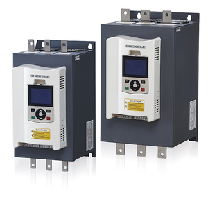 SHCKELE SCKR1-6200-075-Z ซอฟต์สตาร์ทเตอร์แบบออนไลน์สามเฟส 75KW โมดูลควบคุมอัจฉริยะ 100HP 220V/380V/440V/660V จอแสดงผล LCD แบบคู่ - Product Image 3