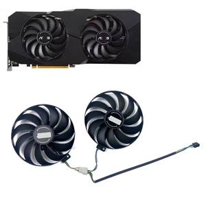 FDC10U12S9-C T129215SU 4Pin 95มม. เครื่องทำความเย็นแบบ GPU 5700XT RX5600XT DC 12V สำหรับ Asus Radeon <span class=keywords><strong>RX</strong></span> 5600 <span class=keywords><strong>5700</strong></span> <span class=keywords><strong>XT</strong></span> dual EVO <span class=keywords><strong>OC</strong></span> - Product Image 1