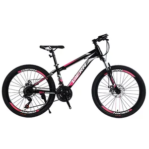 Oem 26 inç yetişkin bisiklet dağ bisikleti 26 inç tekerlekli dağ bisikletleri yetişkinler için 26 inç