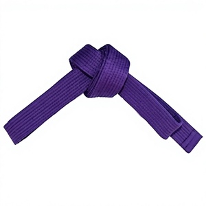 Custom Logo Multi Color Stripe High Quality Judo BJJ Taekwondo Karate Jiu-Jitsu High Waist <b>Belt</b> - Product Image 1