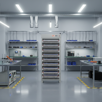 Probador de Capacidad de Baterías de Automóvil, Analizador de Carga de Alta Precisión para Celdas Prismáticas 18650/21700, Diagnóstico para Vehículos Eléctricos