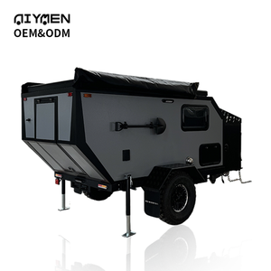 Mini <span class=keywords><strong>caravane</strong></span> tout-terrain 4x4 légère et moderne, 4 saisons, avec salle de bain, espace de couchage et espace de loisirs - Product Image 1