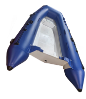 Bateau pneumatique à coque en fibre de verre RIB360, yacht sportif, bateau à grande vitesse, capacité 3+1