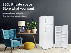 Réfrigérateur à double porte de 280 L, congélateur ménager, réfrigérateur / Top fabricants, réfrigérateur domestique avec congélateur RCRD-280 - Product Image 6