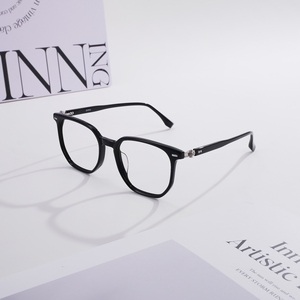 Montura de Gafas Unisex de Acetato, Retro, con Protección Anti Luz Azul, Gafas Ópticas Negras, Beige, Grises, Transparentes, Gafas de Prescripción a la Moda - Product Image 3