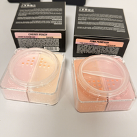 Poudre Libre Bicolore Hu – Fixateur de Maquillage Lisse, Résistant à l'Eau et à la Transpiration, Longue Tenue