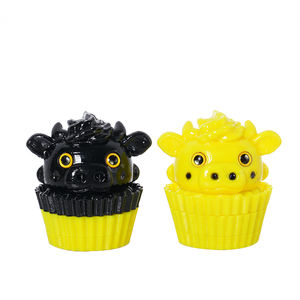 Factory Wholesale New Design Zinc Alloy Dry <b>Herb</b> <b>Grinder</b> Custom Logo 3-Layer Manual - Product Image 3