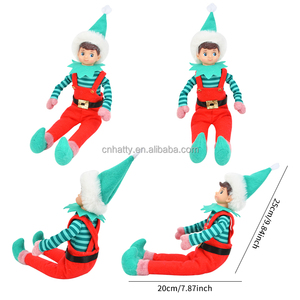 Nuovo Design: Bambola Elfo <span class=keywords><strong>in</strong></span> Tessuto <span class=keywords><strong>per</strong></span> Decorazioni Natalizie, Ornamento <span class=keywords><strong>per</strong></span> <span class=keywords><strong>Albero</strong></span> <span class=keywords><strong>di</strong></span> <span class=keywords><strong>Natale</strong></span> e Regalo - Product Image 4
