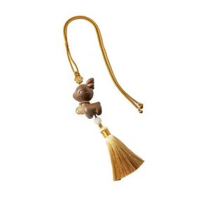 Pendentif de voiture en bois de santal Ruijin Jewelry, grande taille, ornement suspendu pour la décoration intérieure de voiture - Product Image 5