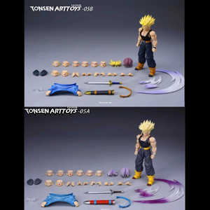 Seconda Edizione Tonsenarttoys Kamione Z Super Saiyan SSJ SSJ2 Trunks 05a 05b Action Figure in PVC Modello 15cm Tema <span class=keywords><strong>Film</strong></span> e TV - Product Image 3