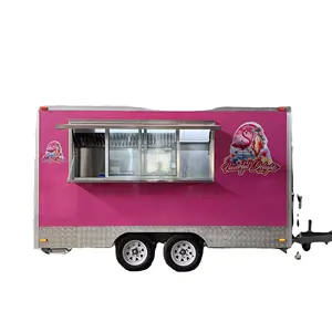 Sử dụng thực phẩm trailers cho bán bởi chủ sở hữu trang bị đầy đủ chúng tôi tiêu chuẩn Hotdog giỏ hàng thực phẩm di động