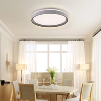 Plafonnier de décoration d'intérieur 36W 48W plafonnier LED circulaire en acrylique design moderne pour chambre à coucher