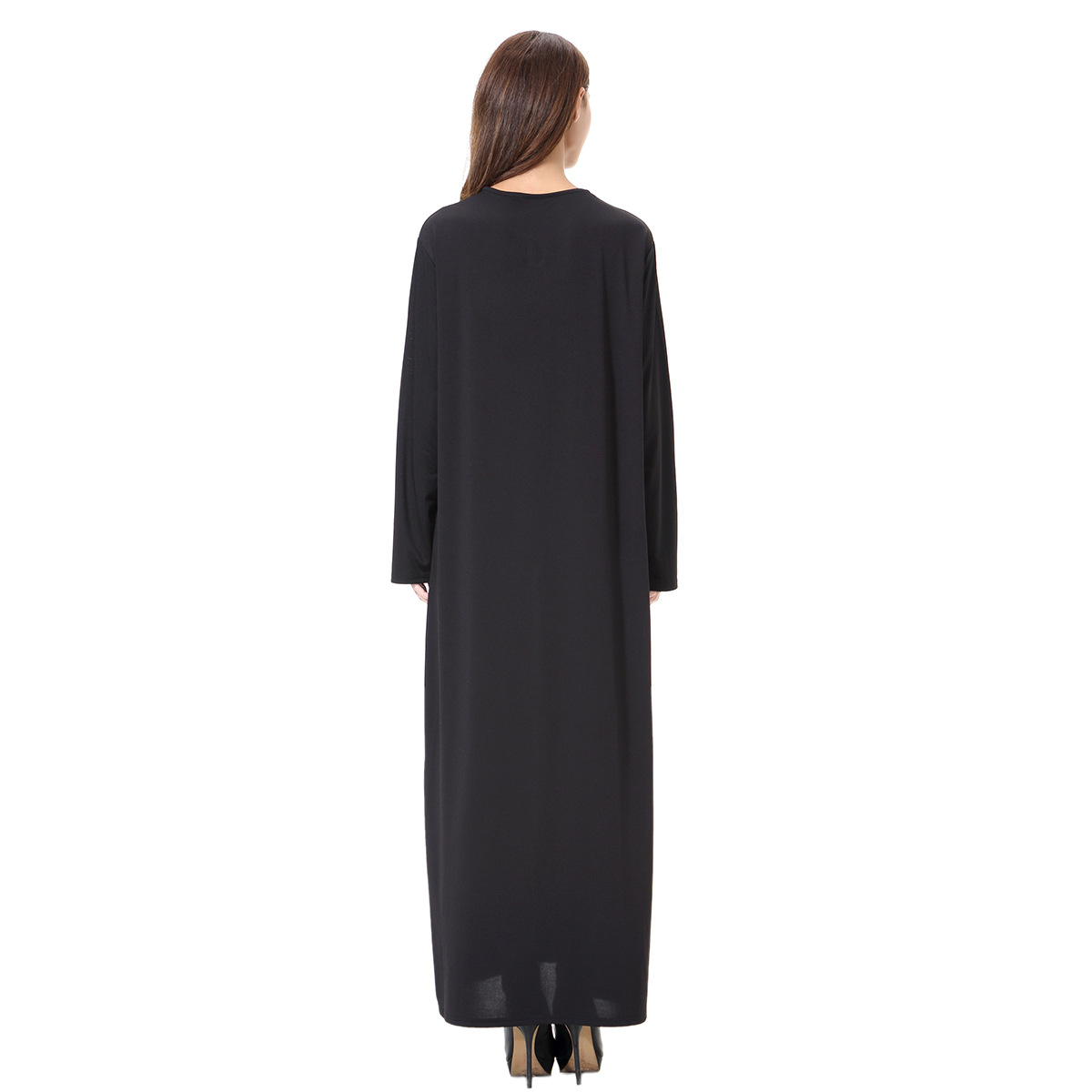 chinese dress ladies Wraith Long Sleeve Maxi Dress