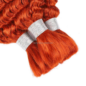 Oferta Especial Trenzas Boho Perfectas de 30 Pulgadas Onda de Playa Boho Cabello Sintético a Granel Onda Profunda Extensiones de Crochet Onda Profunda Peluca Rizada Kinky - Product Image 5