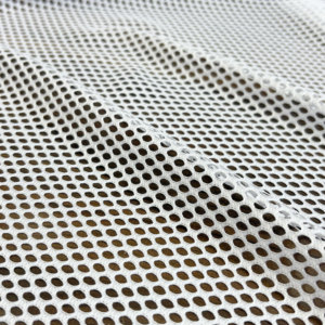 <span class=keywords><strong>Tissu</strong></span> extensible respirant en polyester 100% (95 GSM) à maille brillante pour doublures de chaussures et t-shirts en maille – En stock - Product Image 4