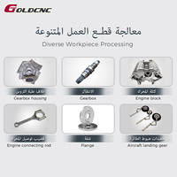 GOLD CNC VMC 1270 CNC Fraiseuse verticale Solution de pièce d'éolienne de précision pour les projets d'énergie renouvelable en Arabie saoudite