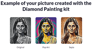 Nuovi kit di pittura a diamante personalizzati in fabbrica di vari stili di dimensioni rendering Online gratuiti dipinti con diamanti personalizzabili - Product Image 4