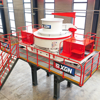 Concasseur de pierres complet XGN 100-150tph, installation de concassage à mâchoires modulaire, moteur AC, déchets de construction, comprend un concasseur à cône