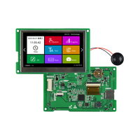 Module d'affichage LCD TFT haute luminosité DACAI de 4,3 pouces avec écran tactile résistif et instrument de contrôle à distance pour extérieur