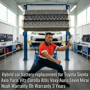 อะไหล่แบตเตอรี่รถยนต์แบบไฮบริดสำหรับ TOYOTA SIENTA axio Yaris Vitz Corolla <span class=keywords><strong>altis</strong></span> voxy Aris Levin Mirai noah รับประกัน3ปี - Product Image 1