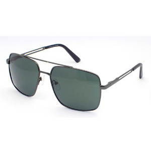 Sunway Eyewear OEM ODM Custom Retro Double Bridge Retro Fashion Mens Metal Sun Glasses Sunglasses for Men - Product Image 1