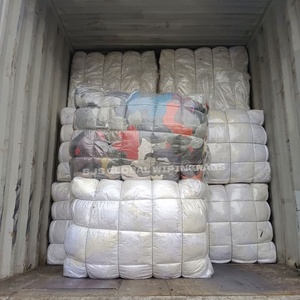 Trapos de algodón a granel para limpieza, trapos blancos de camiseta cortada para limpiar máquinas, trapos de algodón estampados para limpieza. - Product Image 1