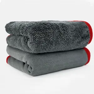 Good Quality Personalized Big And Thick Microfiber Towel With Custom Color