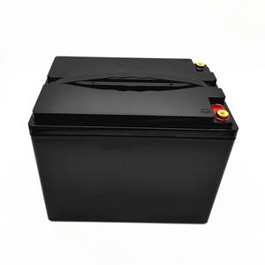 Boîtier portable pour batterie lithium 12V 40A 45A 50A, en plastique à poignée unique pour vélo électrique et conversion de batteries au plomb-acide en Li-ion - Product Image 1