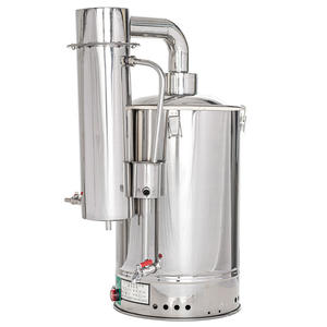 جهاز تقطير مياه رقمي من الفولاذ المقاوم للصدأ سعة 20 لتر للمختبرات، مصنوع من الفولاذ 304 لتقطير الإيثانول والماء، قابل للتخصيص حسب الطلب - Product Image 3