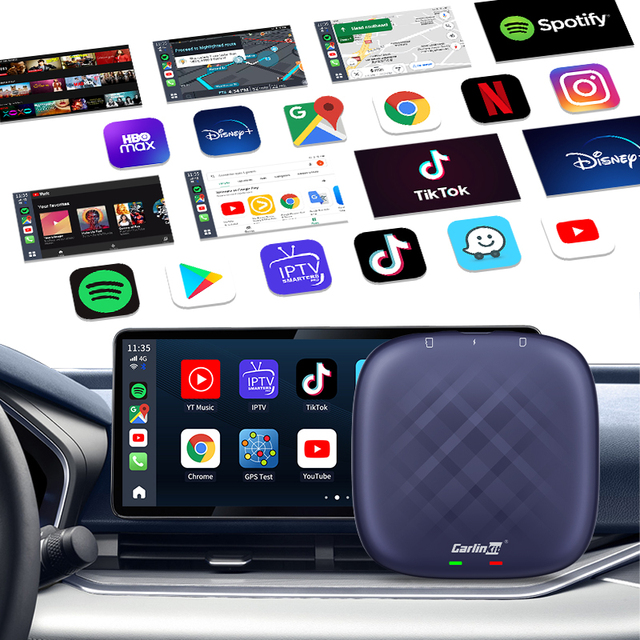 Carlinkit Android 13 64GB Carplay Android Auto Box Interface Aibox