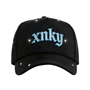 2026 XNKY OEM Gorras G5 Cappello Trucker Snapback da Uomo a 5 Pannelli in Suede con Strass Ricamati di Alta Qualità, Cappellini da Baseball Personalizzabili con Logo - Product Image 6