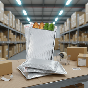 Bolsas de Envío de Burbujas de Poliéster Adhesivas con Aislamiento Térmico, Tamaño Personalizado, a Prueba de Fugas, Ecológicas, Reciclables, Ligeras, Seguras y Duraderas - Product Image 1