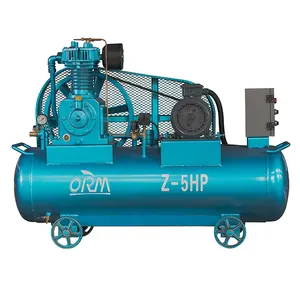 Hot Sale air compressor 3.7 kw 5hp 150 Liter Belt Type