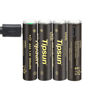 1.5v şarj edilebilir aaa usb pil lityum iyon bateria de litio - Product Image 1