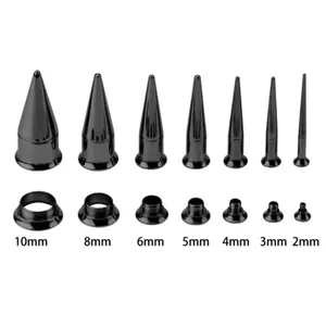 Nouveau dilatateur d'<span class=keywords><strong>oreille</strong></span> en acier inoxydable creux en forme de pointe, modèle 2026, pour tunnel d'<span class=keywords><strong>oreille</strong></span>, tailles 2/3/4/5/6/7/8/9/10/11/12mm, en vente - Product Image 5
